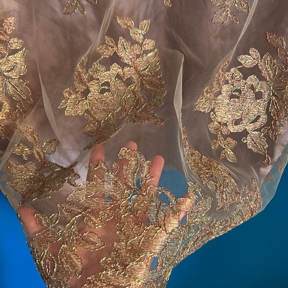 Boston Proper Rose Gold Dress - Picture 10 of 16